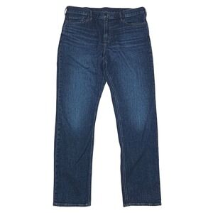 Banana Republic Men's Traditional Straight Fit Dark Wash Jeans 38x34 Nice!